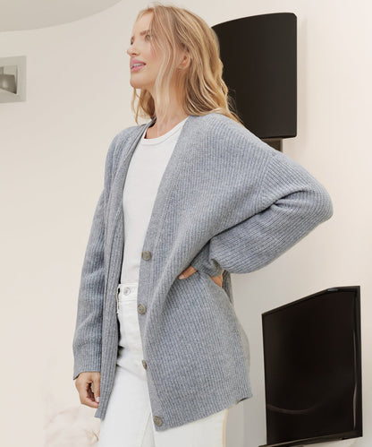 Women’s Winter Knit Casual Button Up  Cardigan