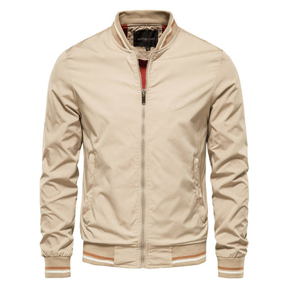 Chaqueta bomber de streetwear moderna y a la moda para hombre