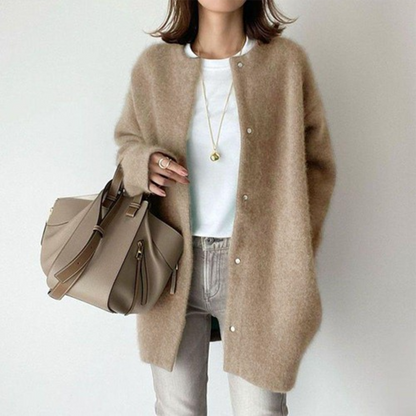 Women’s Elegant Relaxed Fit Warm Winter Cardigan
