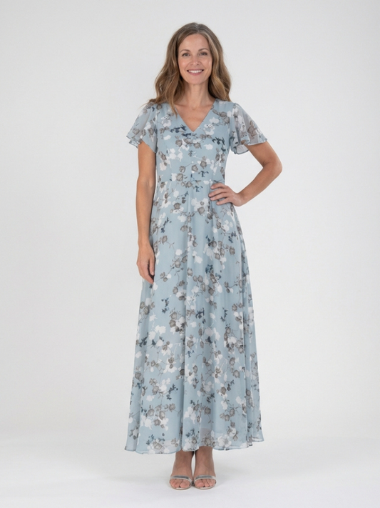 Ismeria | Floral Maxi Dress