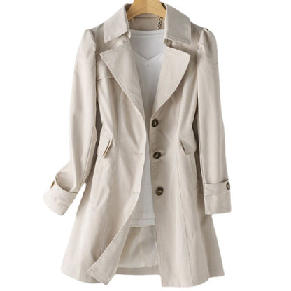 Women’s Classic Double-Breasted Trench Coat