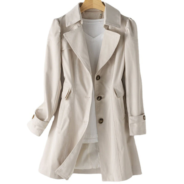 Women’s Classic Double-Breasted Trench Coat