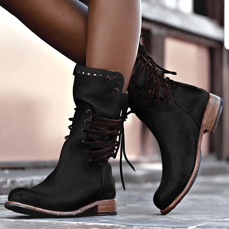 Women's Lace-Up Ankle Boots
