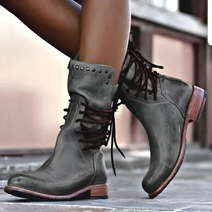 Women's Lace-Up Ankle Boots
