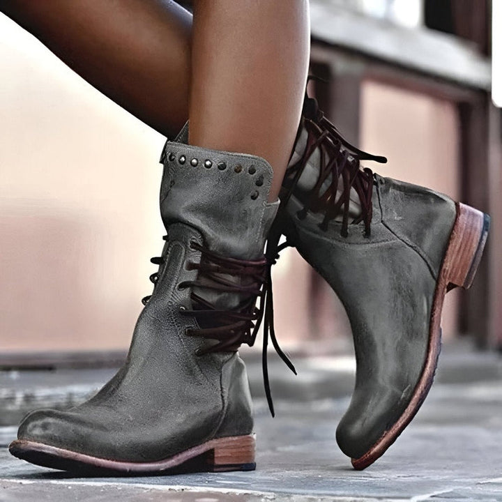 Women's Lace-Up Ankle Boots