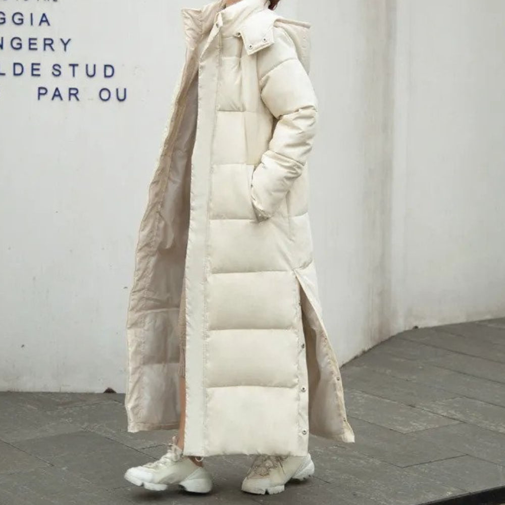Women’s Long Quilted Warm Winter Coat