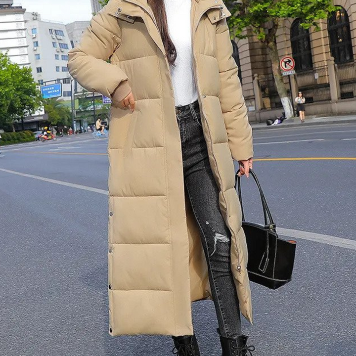 Women’s Long Quilted Warm Winter Coat