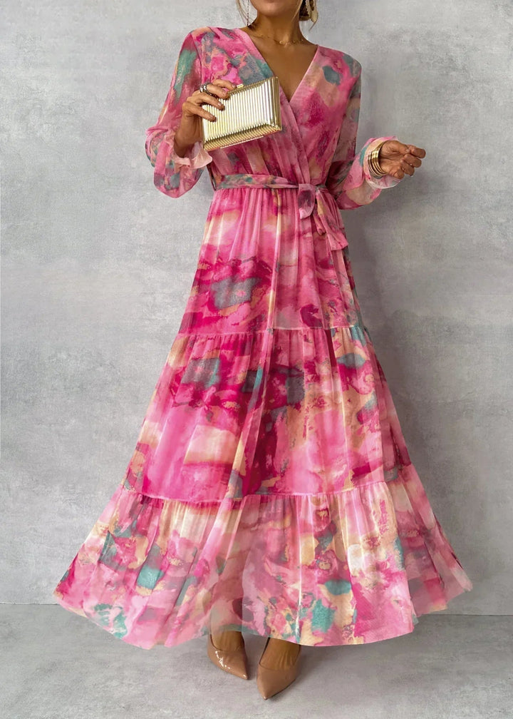 Hazel™ | Vestido cruzado floral