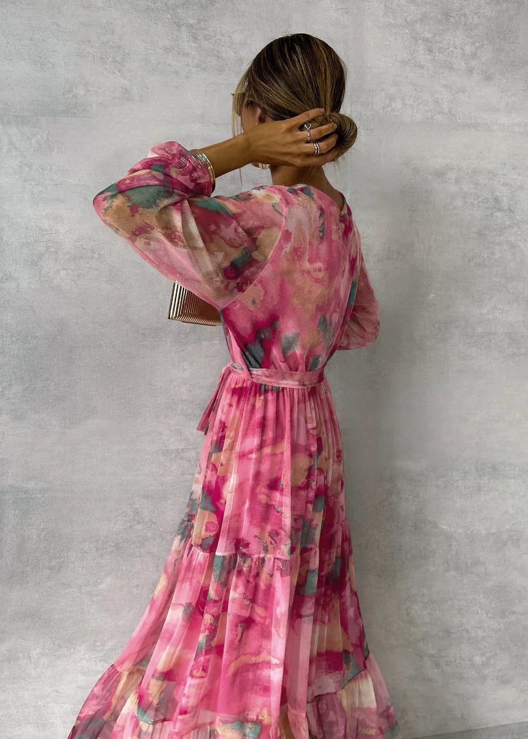 Hazel™ | Vestido cruzado floral