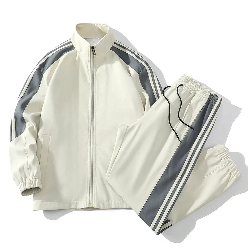 Men’s Sportswear Jogger Set with Zipper Jacket