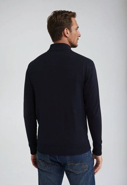 Men’s Full Zip High Neck Sweater