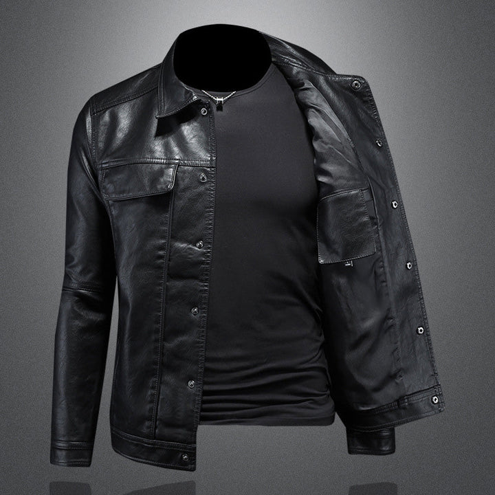 Men’s Stylish Button-Up Casual Jacket