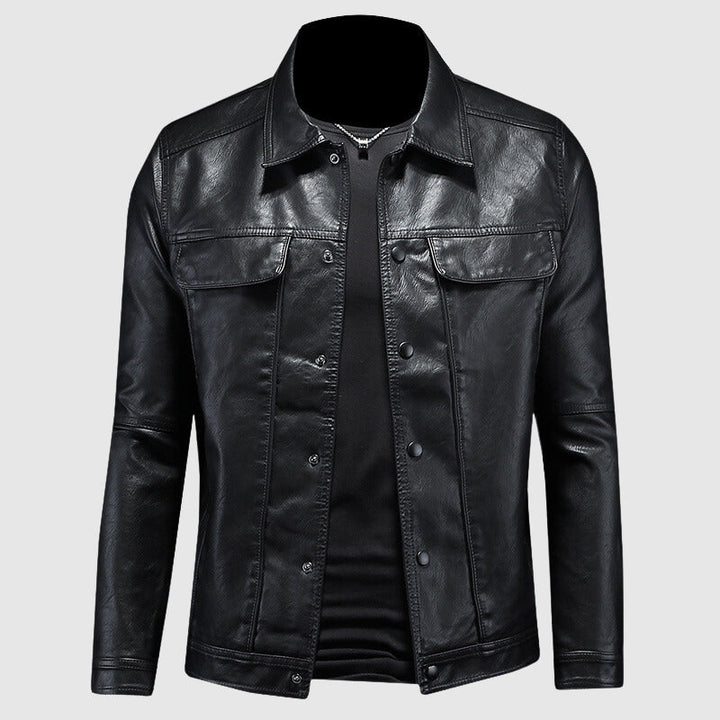 Men’s Stylish Button-Up Casual Jacket