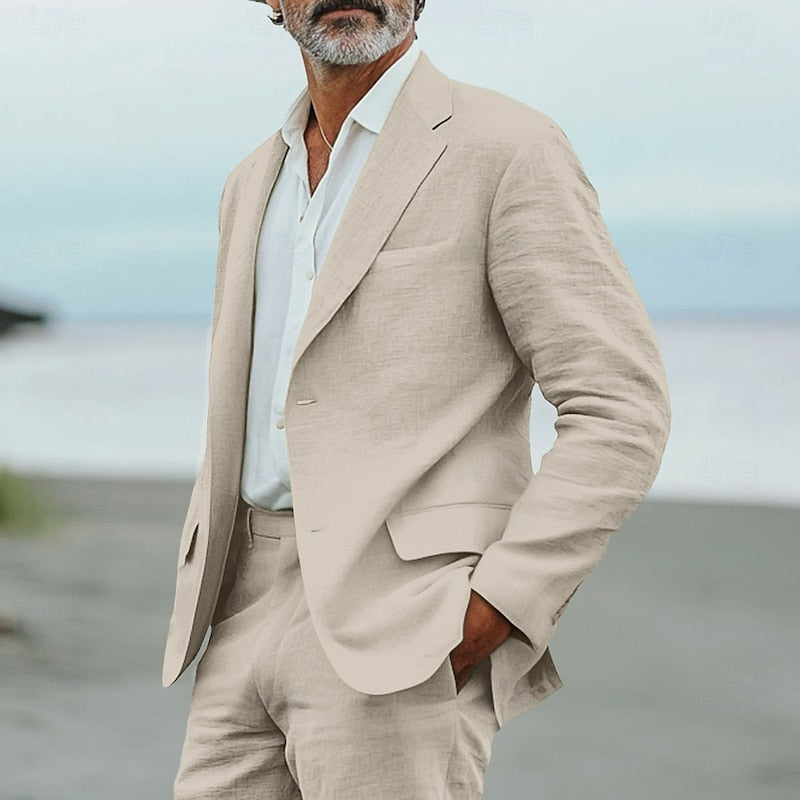 Men’s Spring Coastal Relaxed Suit