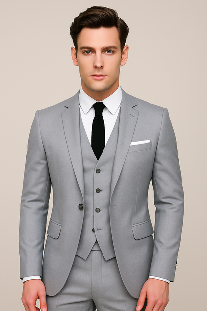 Men’s Classic Spring Three-Piece Suit
