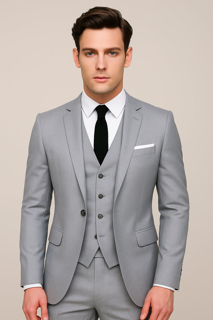 Men’s Classic Spring Three-Piece Suit