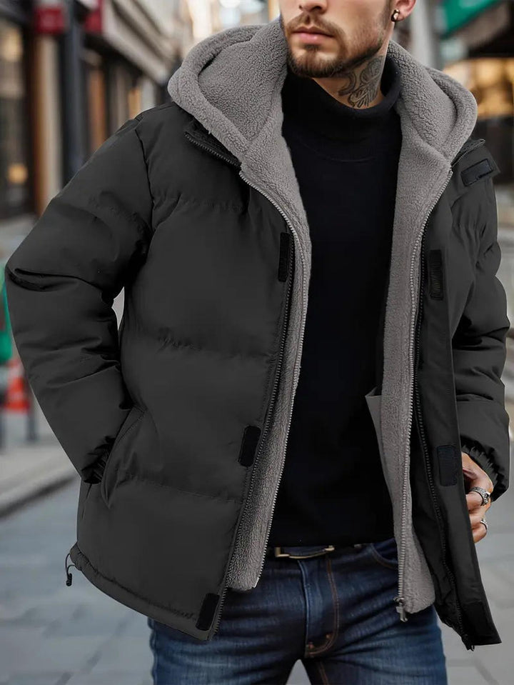 Men’s Hooded Warm Street Style Jacket