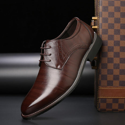 Zapatos de vestir formales clásicos de hombre con cordones