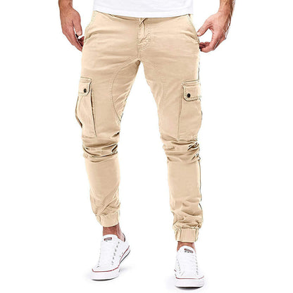 Men’s Casual Cargo Trousers with Pockets