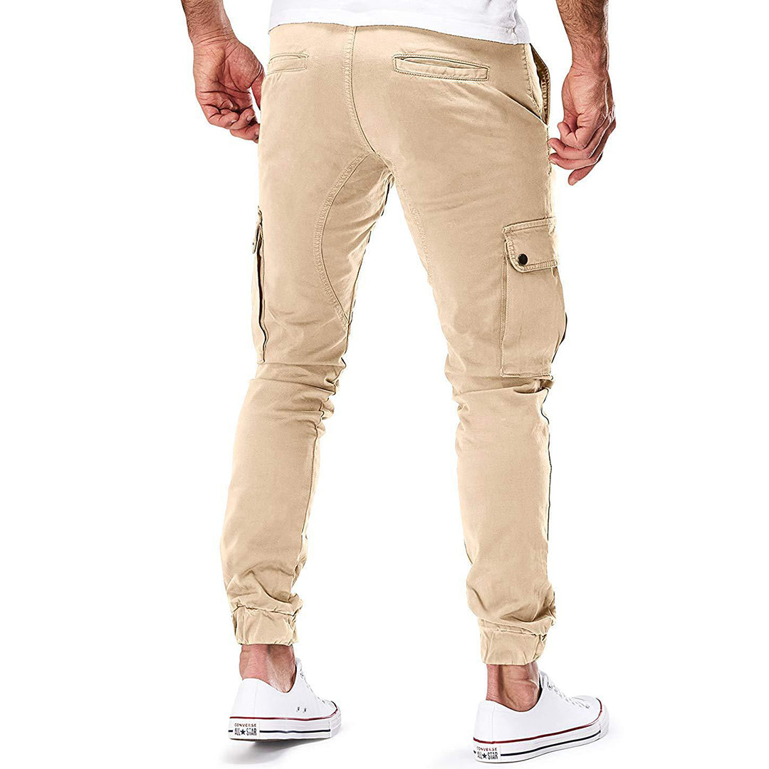 Men’s Casual Cargo Trousers with Pockets