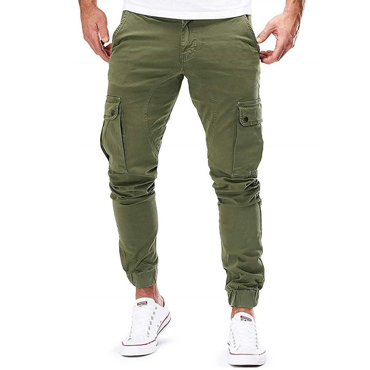 Men’s Casual Cargo Trousers with Pockets