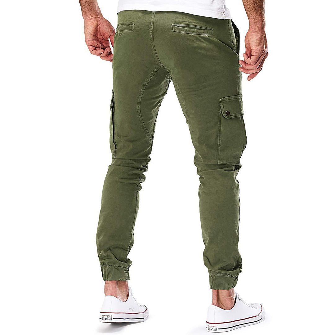 Men’s Casual Cargo Trousers with Pockets