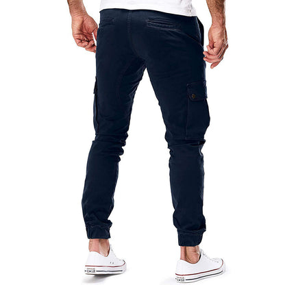 Men’s Casual Cargo Trousers with Pockets