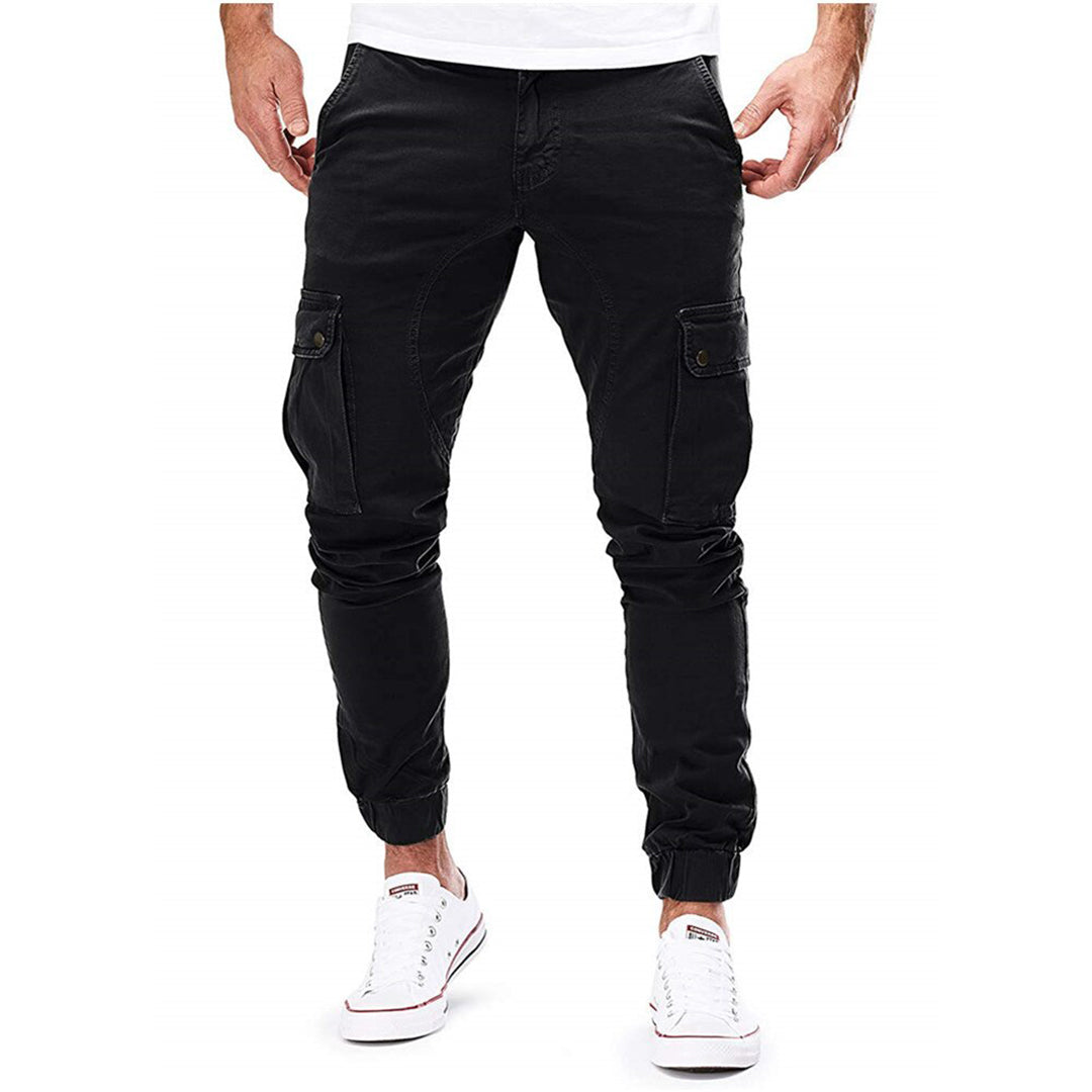 Men’s Casual Cargo Trousers with Pockets