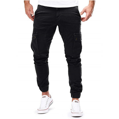 Men’s Casual Cargo Trousers with Pockets