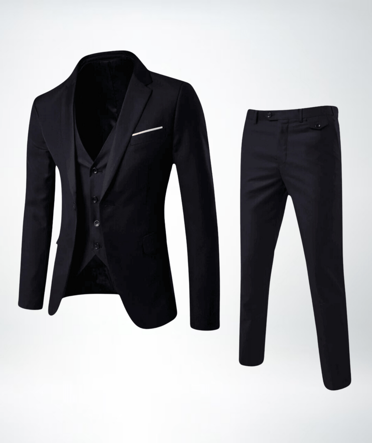 Men Three Piece Classic Formal Suit Set