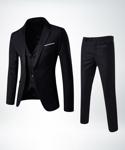 Men Three Piece Classic Formal Suit Set
