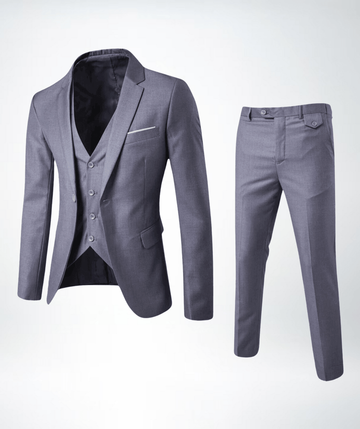 Men Three Piece Classic Formal Suit Set
