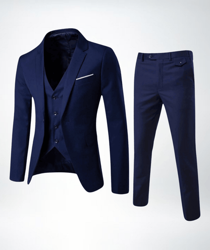 Men Three Piece Classic Formal Suit Set