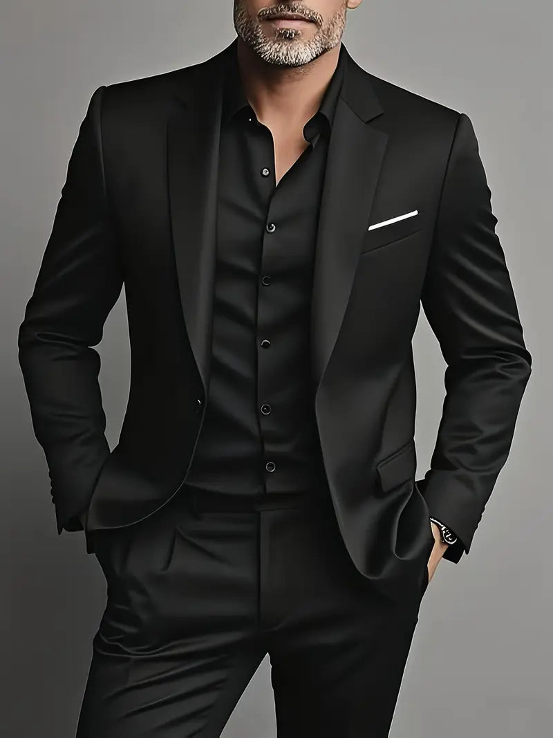 Men’s Elegant Spring Slim Fit Suit