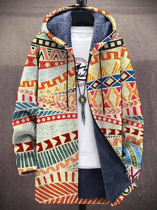 Vibrant Art Fleece Hoodie