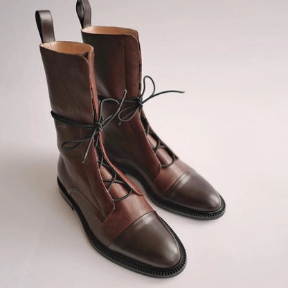 Women’s Classic Lace-Up Combat Style Boots