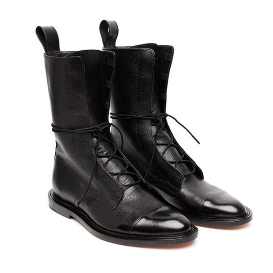Women’s Classic Lace-Up Combat Style Boots