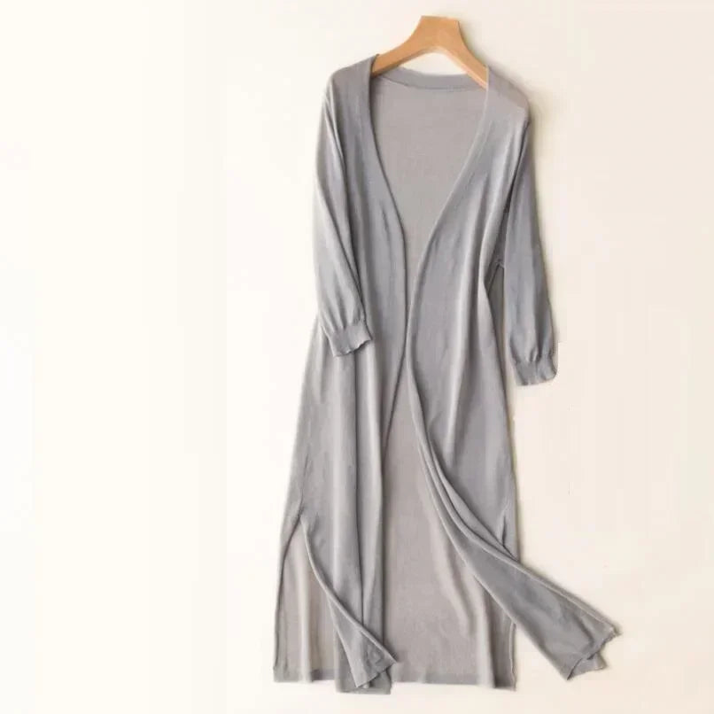 Women’s Casual Relaxed Fit Long Cardigan