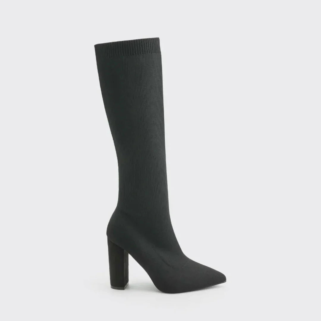 Women’s Winter High Heeled Knee-High Boots