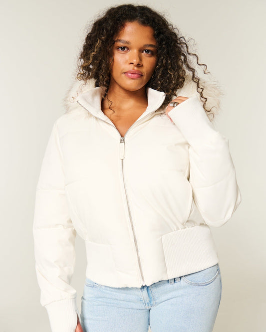 Warm Stylish Winter Hooded Jacket for Women