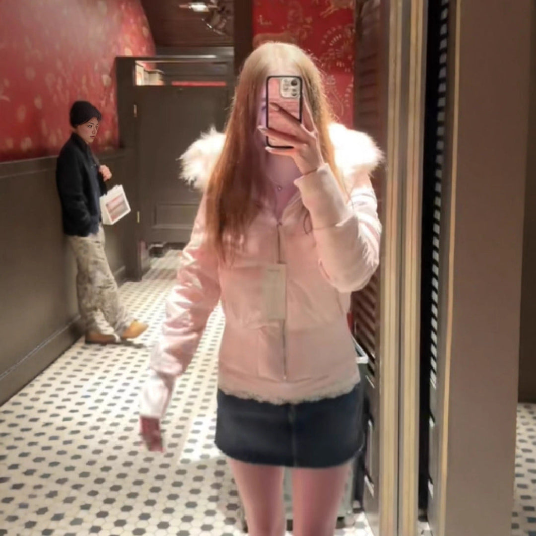 Warm Stylish Winter Hooded Jacket for Women