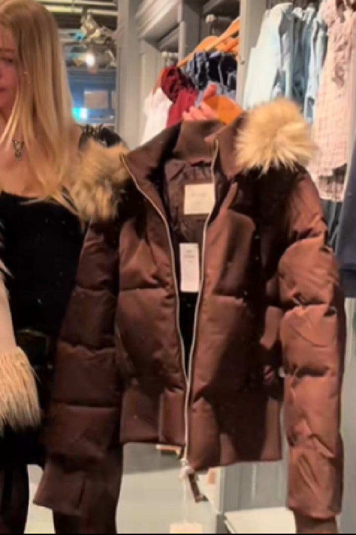 Warm Stylish Winter Hooded Jacket for Women