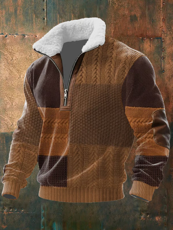 Chaqueta de invierno cómoda con cuello de forro polar