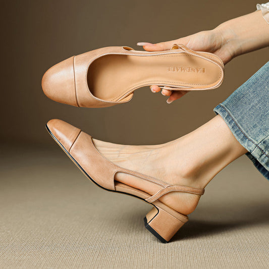 Genuine Leather Pumps