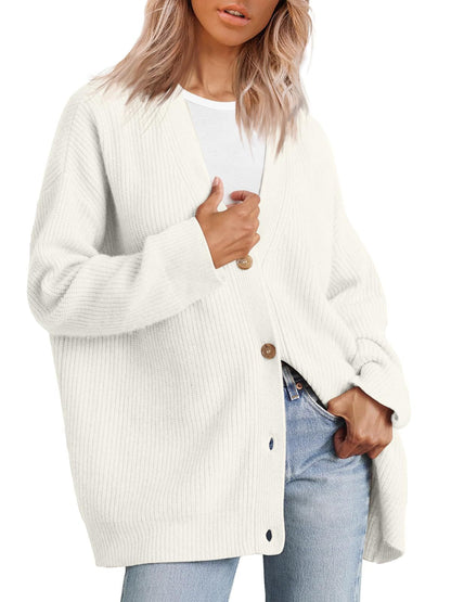 Women’s Winter Button Up Casual Knit Cardigan