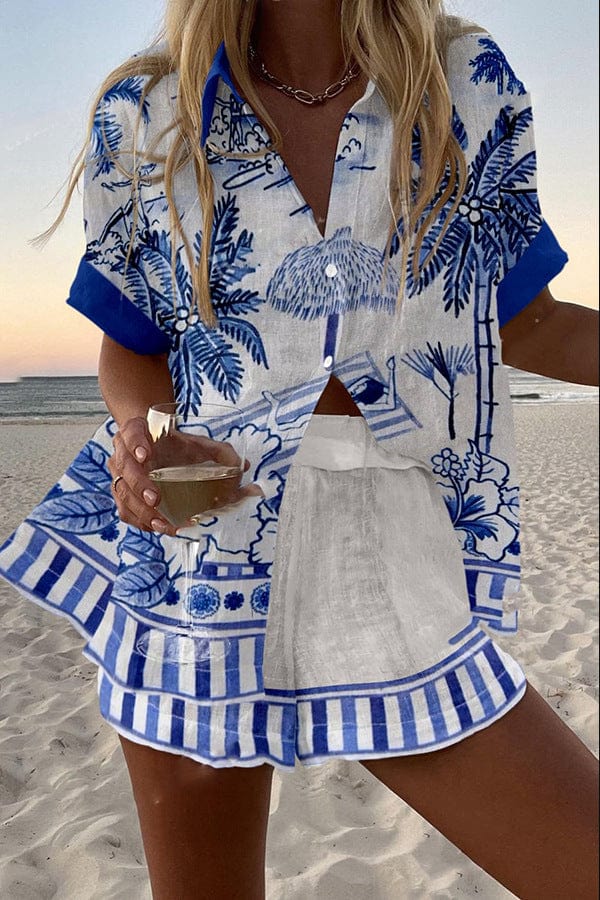Airy Linen Relaxed Set