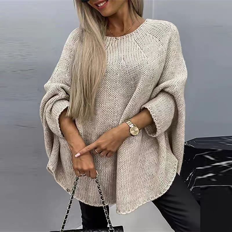 Women’s Winter Loose-Fit Knitted Sweater