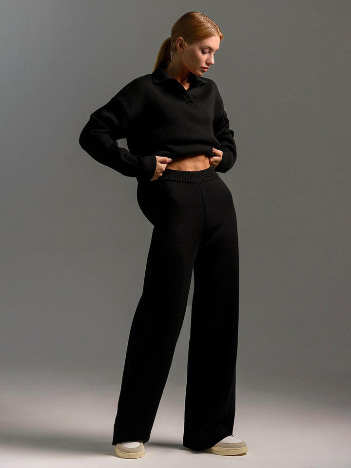 Women Winter Relaxed Fit Lounge Set