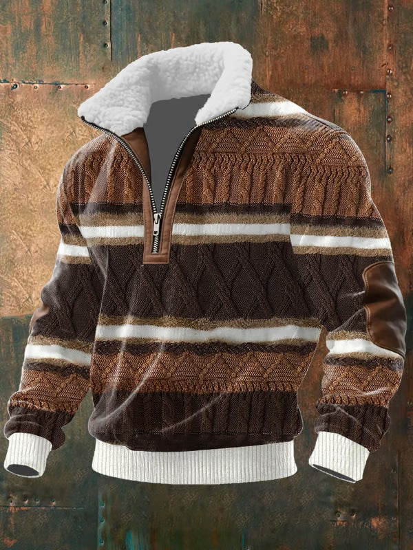 Chaqueta clásica térmica con cremallera