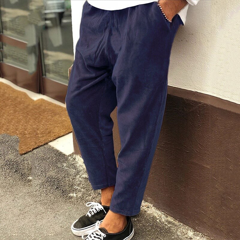 Men’s Casual Corduroy Trousers